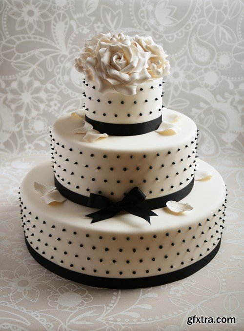 Wedding cake 2, 8 x UHQ JPEG