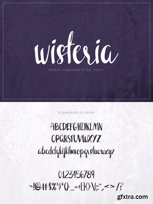 CM - Wisteria Handwritten Font 551438