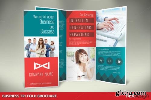 CreativeMarket 10 Tri fold Brochures Bundle - Elite 606620