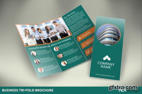 CreativeMarket 10 Tri fold Brochures Bundle - Elite 606620