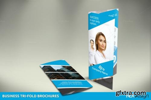 CreativeMarket 10 Tri fold Brochures Bundle - Elite 606620