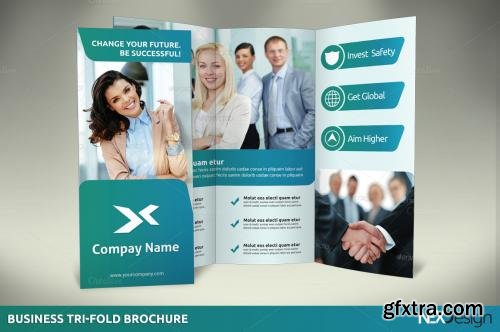 CreativeMarket 10 Tri fold Brochures Bundle - Elite 606620