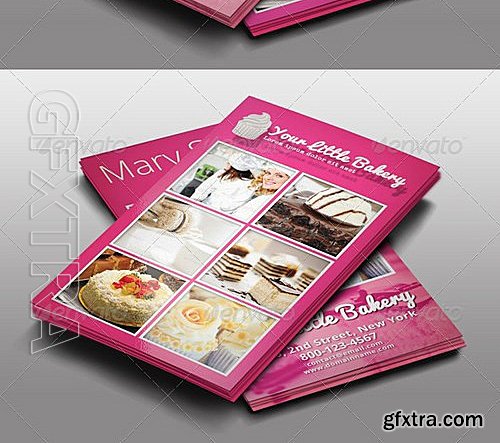 GraphicRiver - Catering Service Business Card 5117735