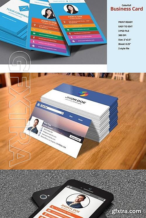 CM - 4 Business Card Bundle 611334