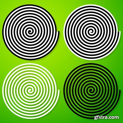 Hypno Spiral Textures - 10x JPEGs