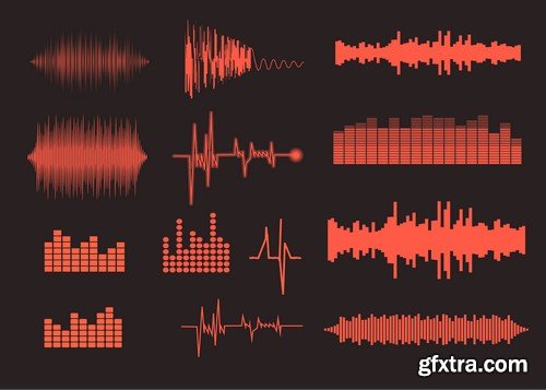 Vector Equalizer Collection - 25x EPS