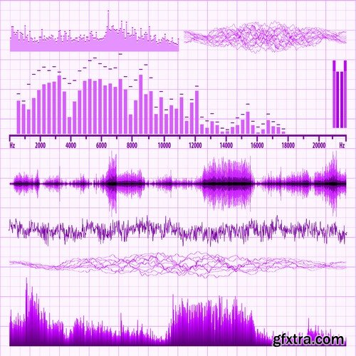 Vector Equalizer Collection - 25x EPS