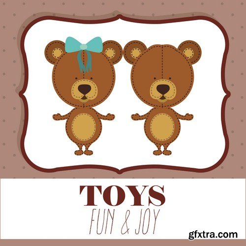 children toys design 10X EPS