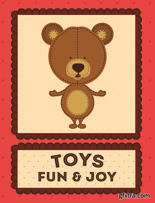 children toys design 10X EPS