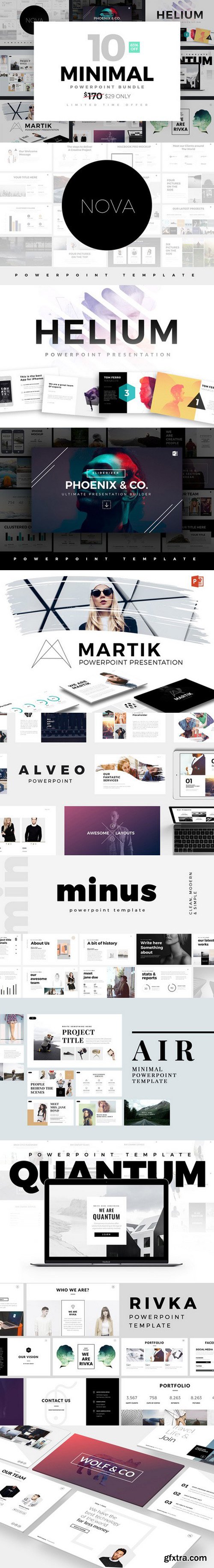 CM - Minimal Keynote Bundle Template 626048