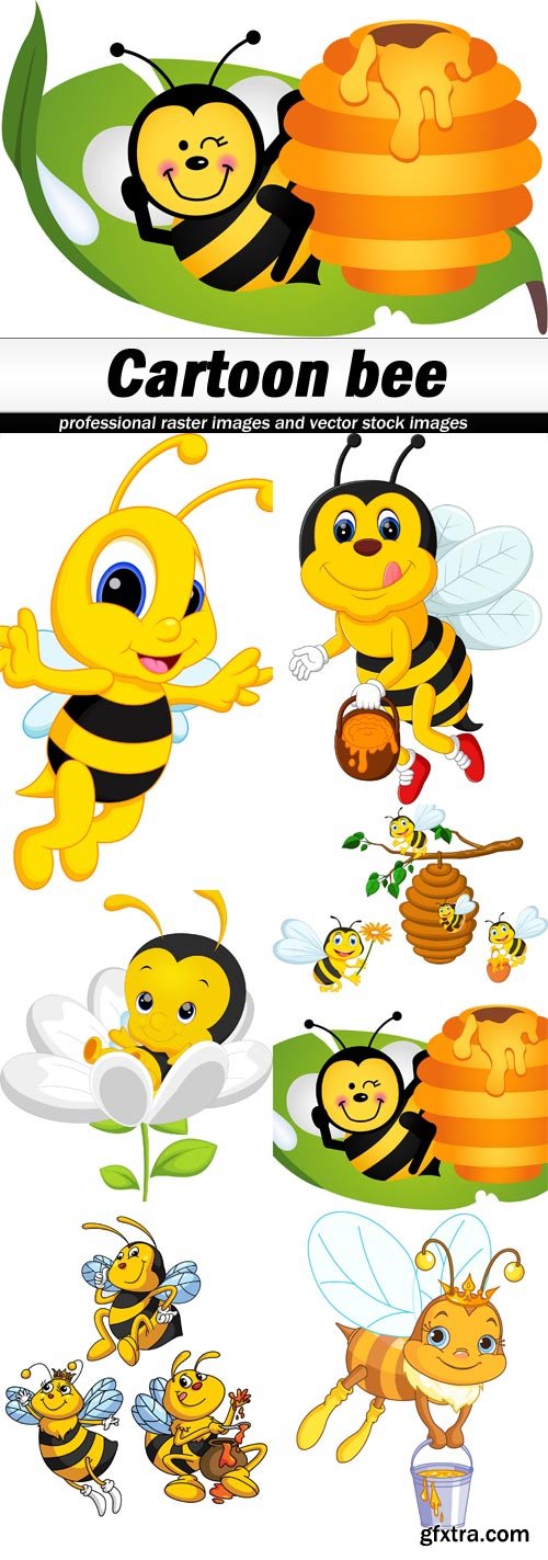 Cartoon bee