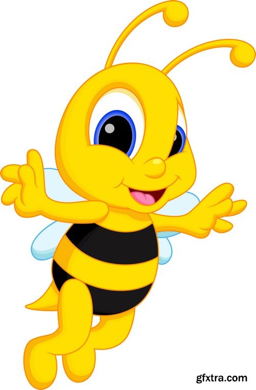 Cartoon bee