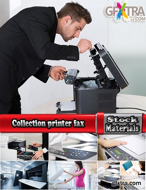 Collection printer fax businessman office 25 HQ Jpeg