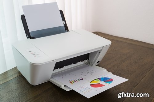 Collection printer fax businessman office 25 HQ Jpeg