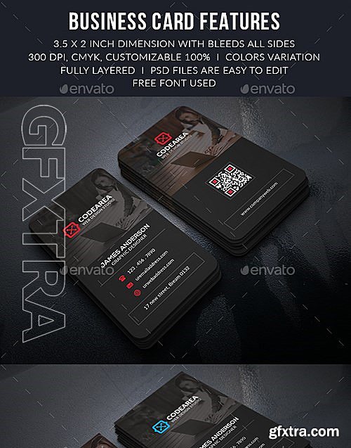 GraphicRiver - Corporate Business Cards 13090925