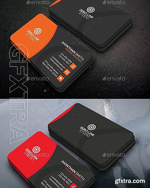 GraphicRiver - Creative Business Card v-5 12785626