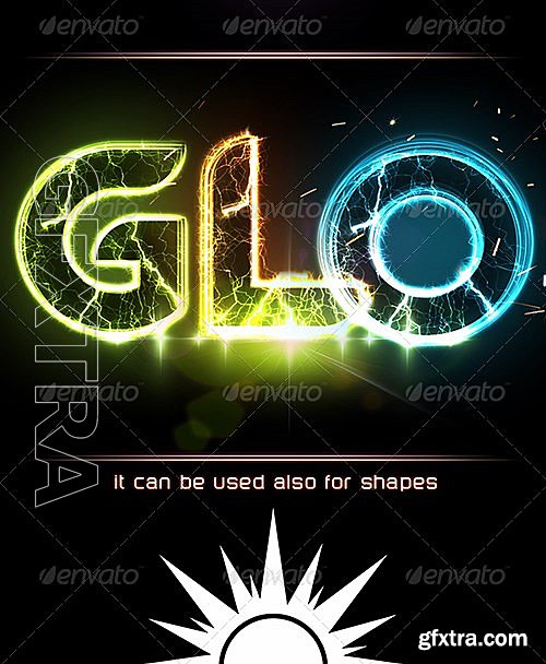 GraphicRiver - Electric Glowing effect - Photoshop Action 6648181