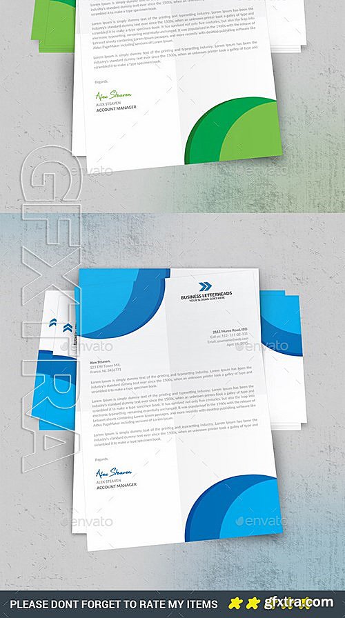 GraphicRiver - Letterheads 11718769