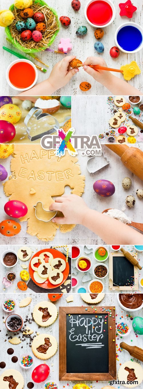 Stock Photo - Easter Preparations