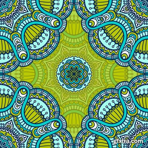 Seamless Pattern - Vintage Decorative Elements 1