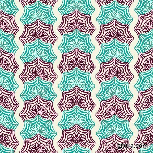 Seamless Pattern - Vintage Decorative Elements 1