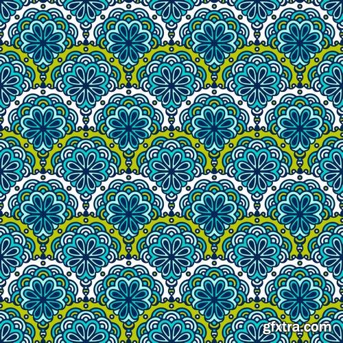 Seamless Pattern - Vintage Decorative Elements 1