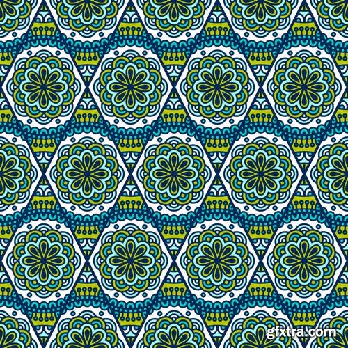 Seamless Pattern - Vintage Decorative Elements 1