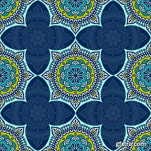 Seamless Pattern - Vintage Decorative Elements 1