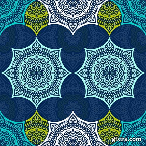 Seamless Pattern - Vintage Decorative Elements 1