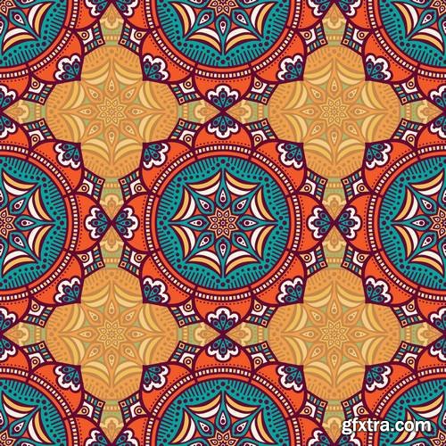 Seamless Pattern - Vintage Decorative Elements 1