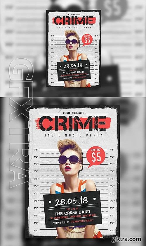 CM - Indie Crime PosterFlyer 611817