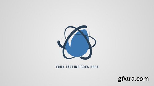 Videohive - Simple Atom Logo Reveal - 11497758