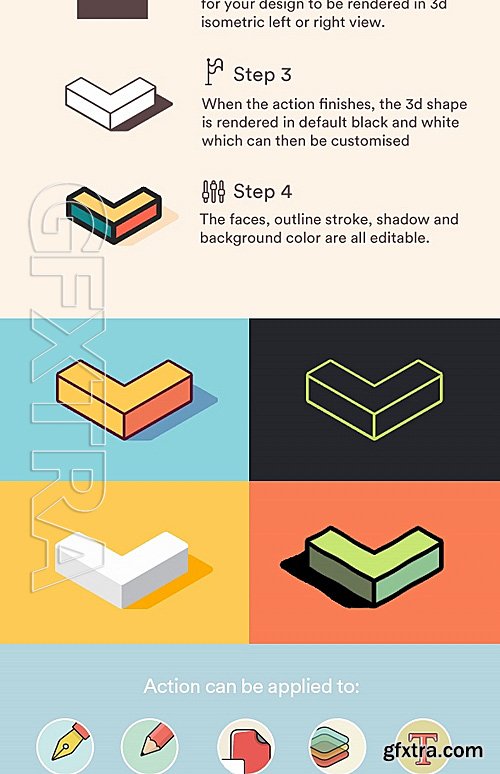 GraphicRiver - 3D Isometric Shape Creator