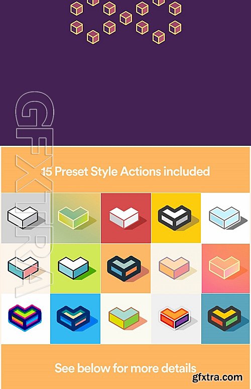 GraphicRiver - 3D Isometric Shape Creator