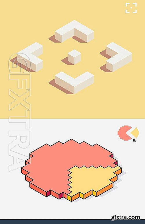 GraphicRiver - 3D Isometric Shape Creator