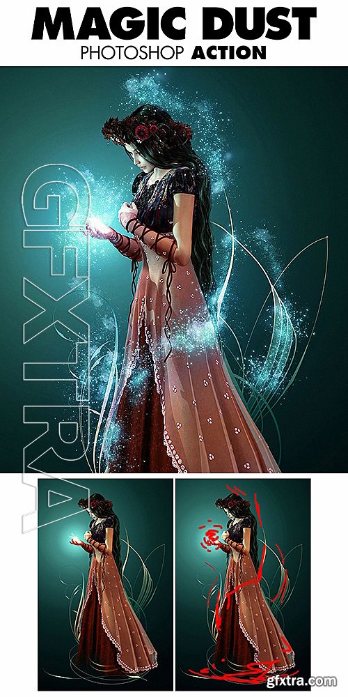 GraphicRiver - Magic Dust Photoshop Action