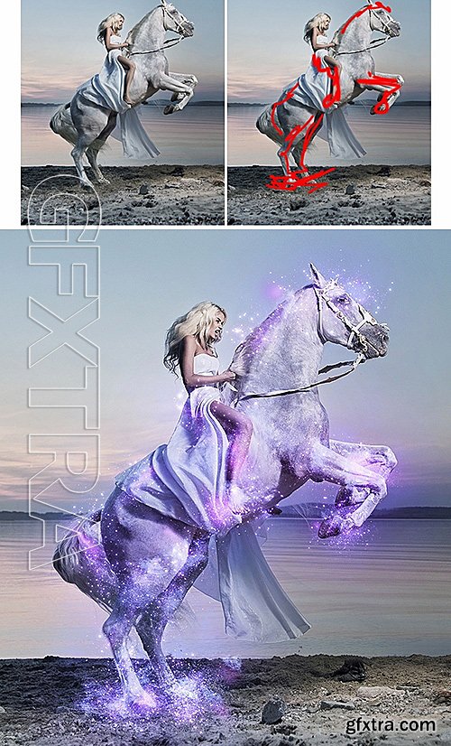 GraphicRiver - Magic Dust Photoshop Action