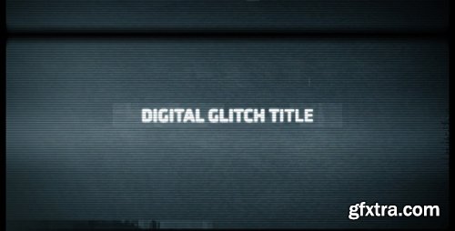 Videohive Digital Glitch Title 4074148