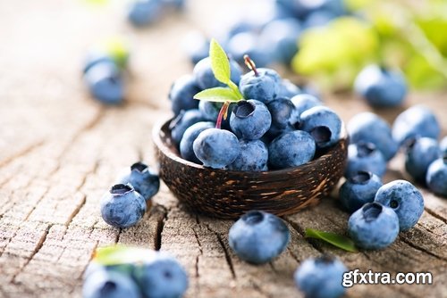 Collection of blueberries juice pastry pie stuffed with jam 25 HQ Jpeg