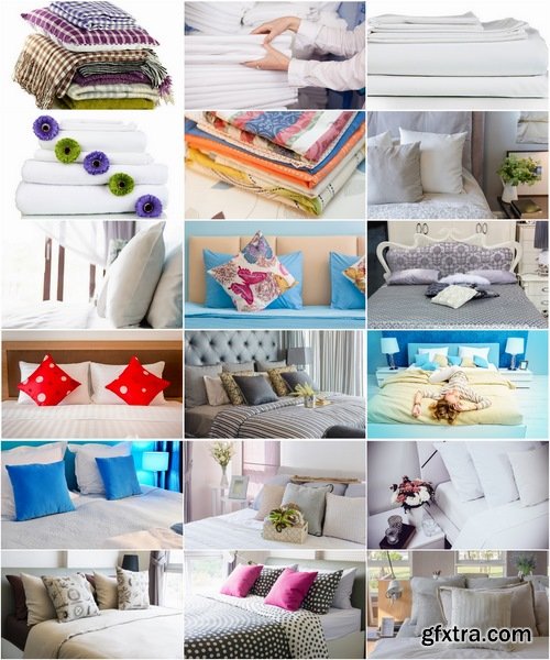 Collection of bed linen pillow interior 25 HQ Jpeg