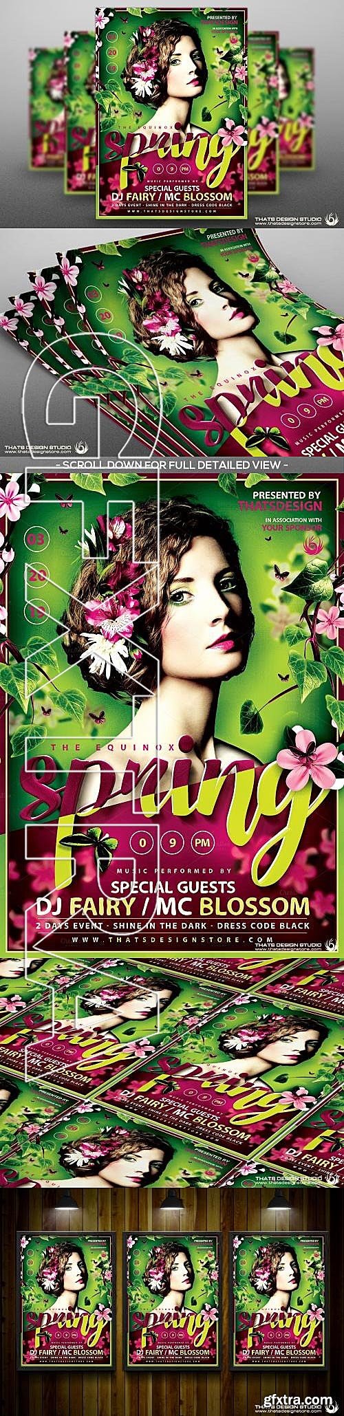 CM - Spring Equinox Flyer Template V5 623797