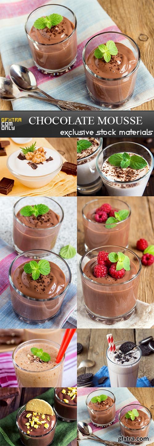 Chocolate mousse, 8  x  UHQ JPEG