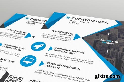 CreativeMarket Creative Corporate Flyer V106 628168