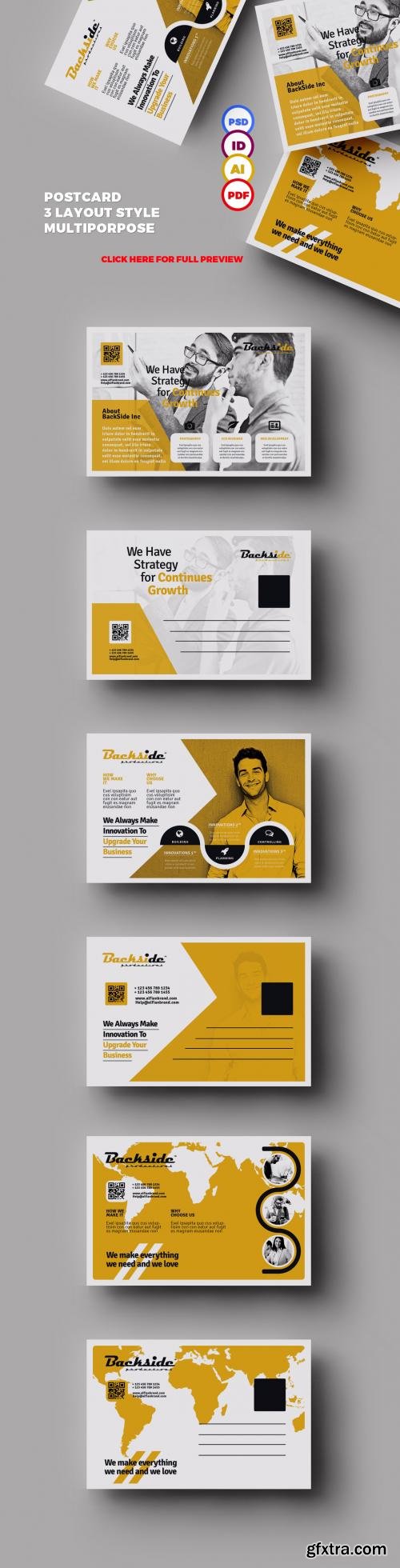 CreativeMarket Postcard 628572