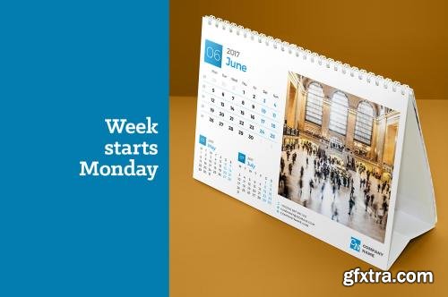 CreativeMarket Desk Calendar 2017 (DC10) 607800