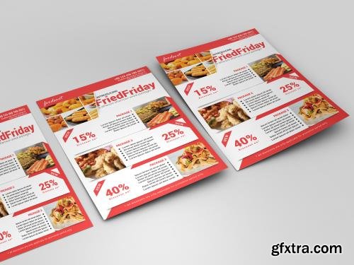 CreativeMarket Food Promotional Flyer 613998