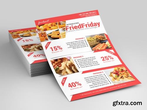 CreativeMarket Food Promotional Flyer 613998