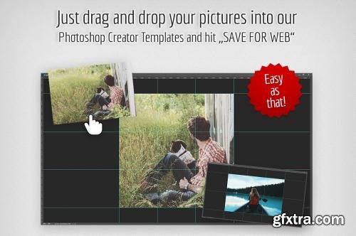 CreativeMarket 8 Creator Templates for InstaBanners 605416