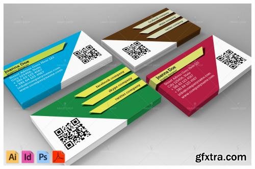 CreativeMarket Stripe Business Card 607076