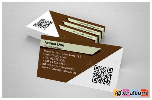 CreativeMarket Stripe Business Card 607076